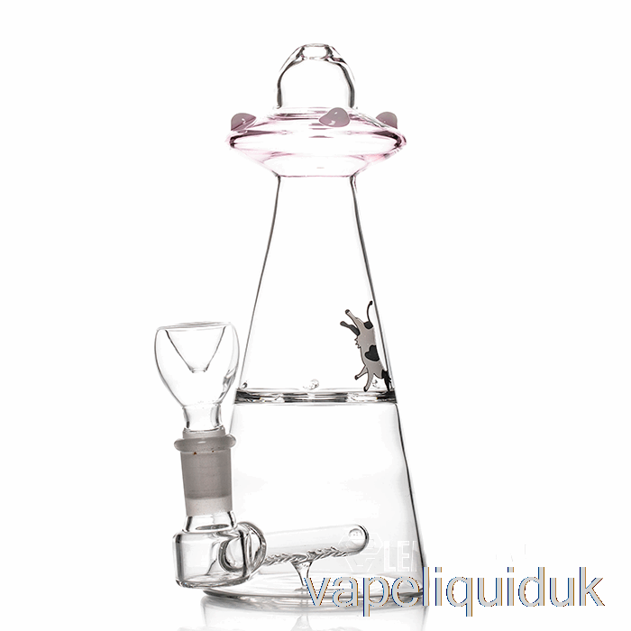 HEMPER UFO Vortex Bong Pink Vape Juice
